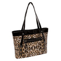 Parinda 11287 FIONA (Leopard) Quilted Carry All Tote